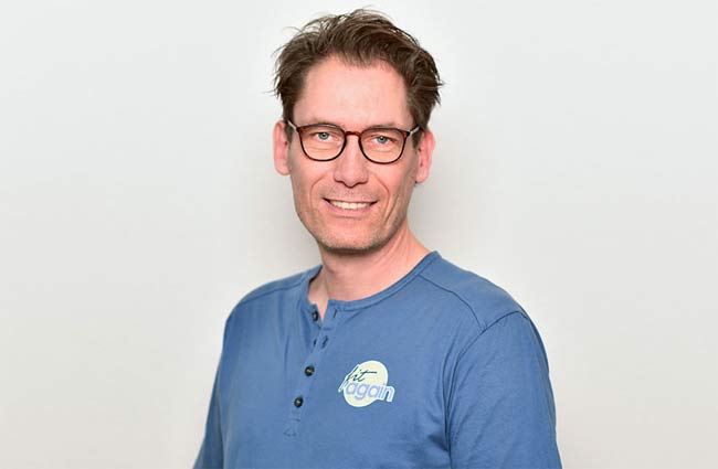 fit again, Physiotherapeut Alexander Fischer